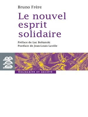 cover image of Le nouvel esprit solidaire